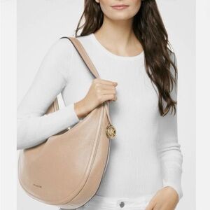 Michael Kors | Large Leather Hobo Bag